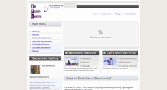 Desktop Screenshot of donpezzutolighting.com